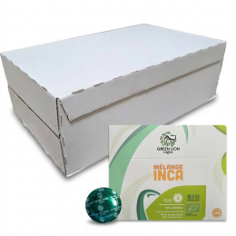 Capsule Nespresso Pro Compatible Café Bio Green Lion Coffee Mélange Inca - 6 boîtes - 300 capsules