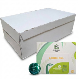 Capsule Nespresso Pro Compatible Café Bio Green Lion Coffee L'Original - 6 boîtes - 300 capsules