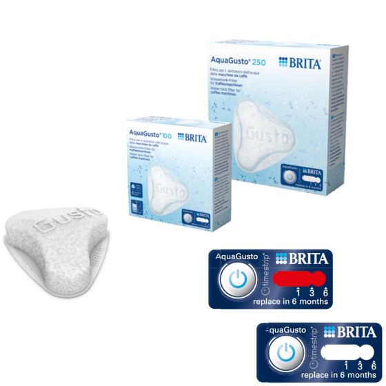 Filtre à Eau Brita Aqua Gusto 100 pour machine à café - 1 filtre universel