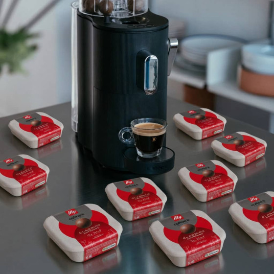 Boule de café CoffeeB illy Classico Espresso - 10 boîtes - 90 boules