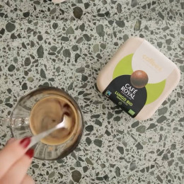 Boule de café CoffeeB Café Royal Lungo Bio - 10 boites - 90 boules