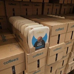Boule de café CoffeeB Café Royal Decaffeinato - 20 boites - 180 boules