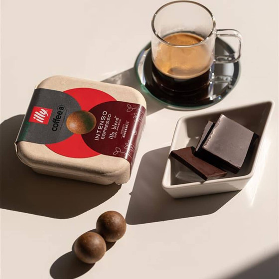 Boule de café CoffeeB illy Intenso Espresso - 9 boules de café