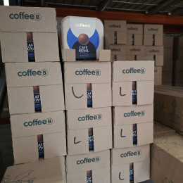 Boule de café CoffeeB Café Royal Lungo - 30 boites - 270 boules