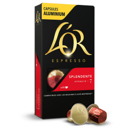Capsule Nespresso Compatible Café L'Or Espresso Splendente - 10 capsules