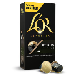 Capsule Nespresso Compatible Café L'Or Espresso Ristretto - 10 capsules