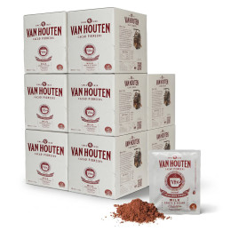 Chocolat Chaud Van Houten VH6 - 10 boites distributrices - 1000 dosettes individuelles