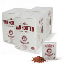 Chocolat Chaud Van Houten VH6 - 3 boites distributrices - 300 dosettes individuelles