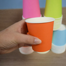 Gobelet carton festif  20 cl - 1er prix Multicolor - 50 gobelets