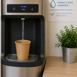 Gobelet café en Kraft 24 cl - 100 gobelets