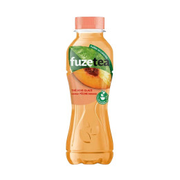 Fuze Tea Pêche Intense Bouteille 40cl - Pack de 12 bouteilles