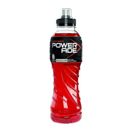 PowerAde Rouge goût Cerise Bouteille 50cl - Pack de 12 bouteilles