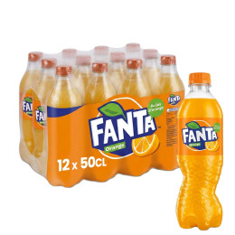 Fanta Orange Bouteille 50cl - Pack de 12 bouteilles