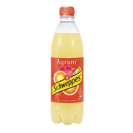 Schweppes Agrumes Bouteille 50cl - Pack de 12 bouteilles