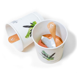 Gobelet Pré-dosé Velouté de Tomates avec Croutons - 15 boissons