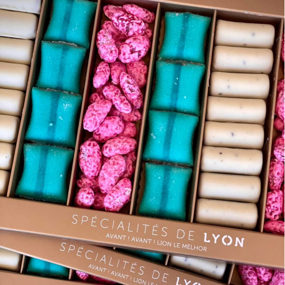Chocolat Voisin Spécialités de Lyon Coussin, Praline, Quenelle - 475 gr