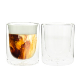 Verres double paroi PYLANO Cappuccino 25 cl - MILA - par 4