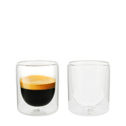 Verres double paroi PYLANO Espresso 10 cl - MILA - par 2