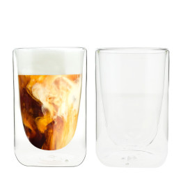 Verres double paroi PYLANO Macchiato 35 cl - MILA - par 4