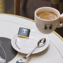 Chocolat Cafés Richard Carrés Noir 70% Cacao Napolitains - 200 chocolats emballés individuellement