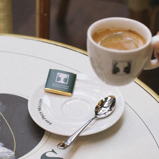 (ZS26) Chocolat Cafés Richard Carrés Noir 70% Cacao Napolitains - 200 chocolats emballés individuellement
