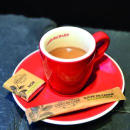 Sucre Roux de Canne Bio Cafés Richard - Carton 600 Bûchettes