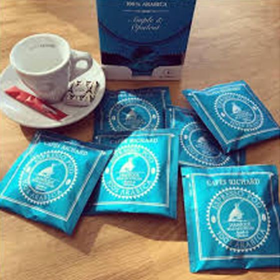 Dosette ESE Cafés Richard Jamaïque Blue Mountain 100% Arabica - 25 dosettes emballées individuellement