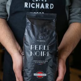 Café en Grains Cafés Richard Perle Noire - 1 Kg