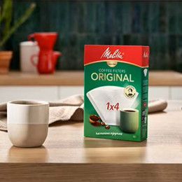 Filtre Cafetière Melitta Original 1x4 - par 80