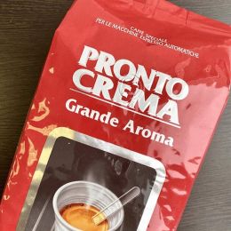 Café en Grains Lavazza Pronto Crema Grande Aroma - 1 Kg