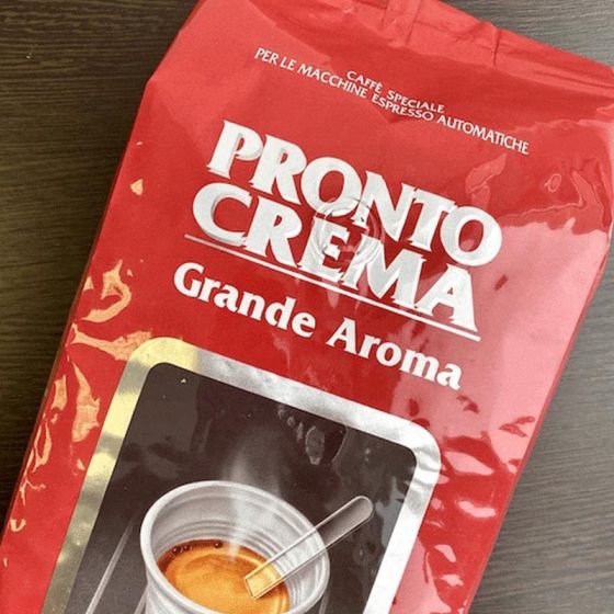 Café en Grains Lavazza Pronto Crema Grande Aroma - 1 Kg