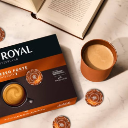 Capsule Nespresso Pro Compatible Café Royal Espresso Forte - 50 capsules