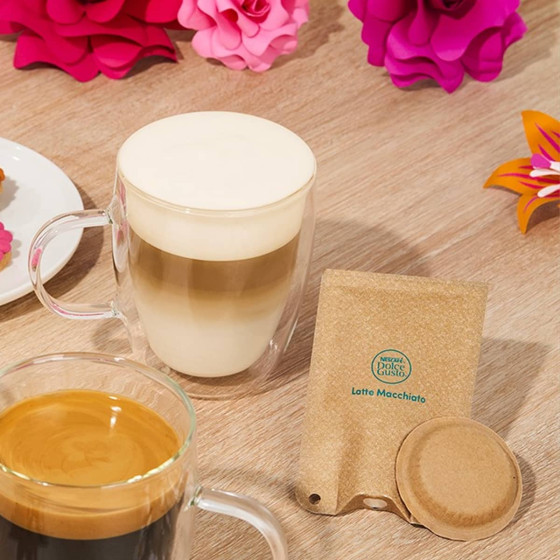 Dosettes Nescafé Dolce Gusto NEO Latte Macchiato - 5 boîtes - 30 boissons