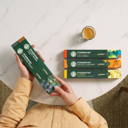 Pack découverte - Capsule Starbucks ® by Nespresso ®  - 5 variétés - 50 capsules