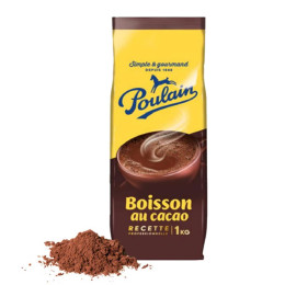 Chocolat Chaud Poulain Professionnel - 10 paquets - 10 Kg