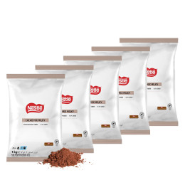 Chocolat Chaud Nestlé Professionnel Cacao Mix Milky Taste - 5 Paquets - 5 Kg