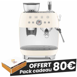SMEG Machine expresso Blanc - EGF03CREU