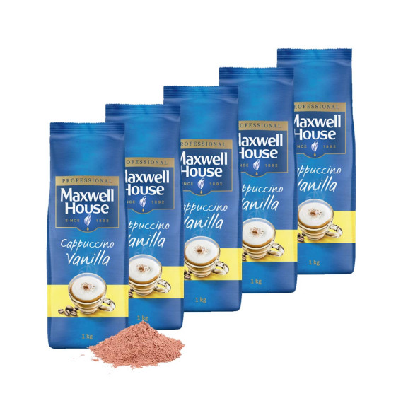 Cappuccino Soluble Maxwell House - Vanille - 5 Kg