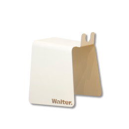 Support pour Cube Walter en acier Beige