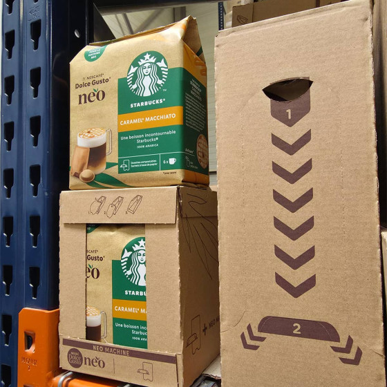 Dosettes Nescafé Dolce Gusto NEO Starbucks® Caramel Macchiato - 5 boîte - 30 boissons