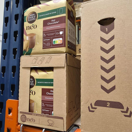 Dosettes Nescafé Dolce Gusto NEO Hot Chocolate - 5 boîtes - 60 boissons