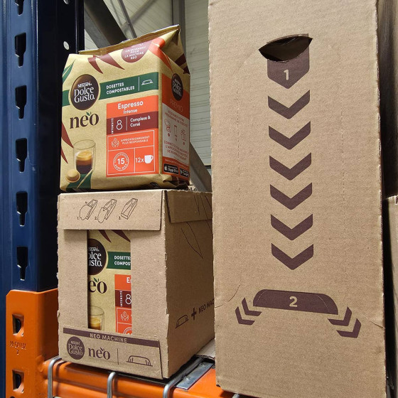Dosettes Nescafé Dolce Gusto NEO Espresso Intense - 6 boîtes - 72 boissons