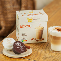 Capsule Dolce Gusto Compatible Columbus Cappuccino - 6 boissons