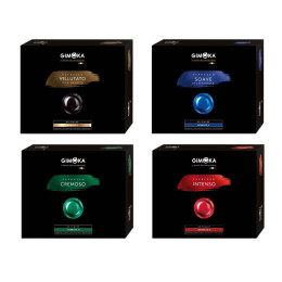 PACK Découverte - Capsule Nespresso Pro Compatible Gimoka - 200 capsules