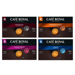 PACK Découverte - Capsule Nespresso PRO Compatible Café Royal - 200 capsules