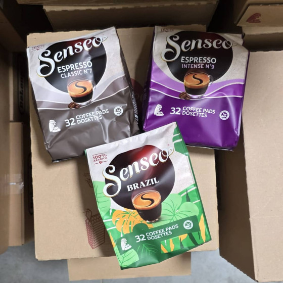 Dosette Senseo Pack 100% Arabica - 3 paquets - 96 dosettes