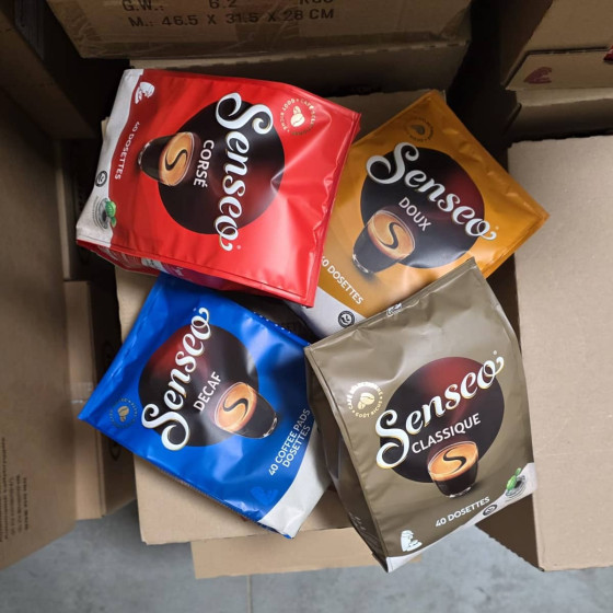 Dosette Senseo Pack Indispensable - 4 paquets - 160 dosettes