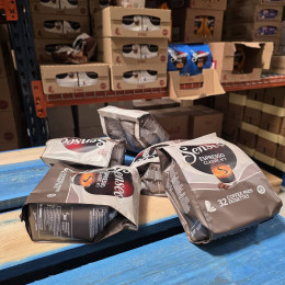 Dosette Senseo Espresso Classic 100% Arabica - 5 paquets - 160 dosettes compostables