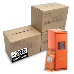 Rooibos aromatisé Dammann Frères Rooibos Citrus - 12 boites - 288 sachets enveloppés