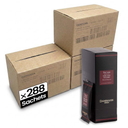 Thé Noir aromatisé Dammann Frères Earl Grey Yin Zhen - 12 boites - 288 sachets enveloppés